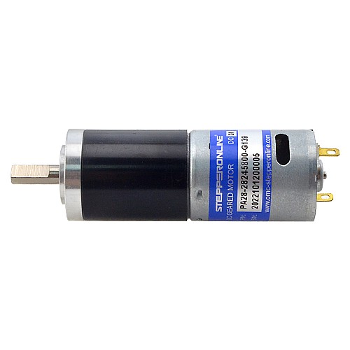 Szczotkowany silnik z przekładnią 24 V DC5.1Kg.cm/33RPM w/ 139:1 Przekładnia planetarna