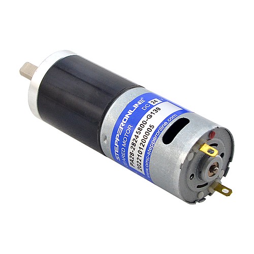 Szczotkowany silnik z przekładnią 24 V DC5.1Kg.cm/33RPM w/ 139:1 Przekładnia planetarna