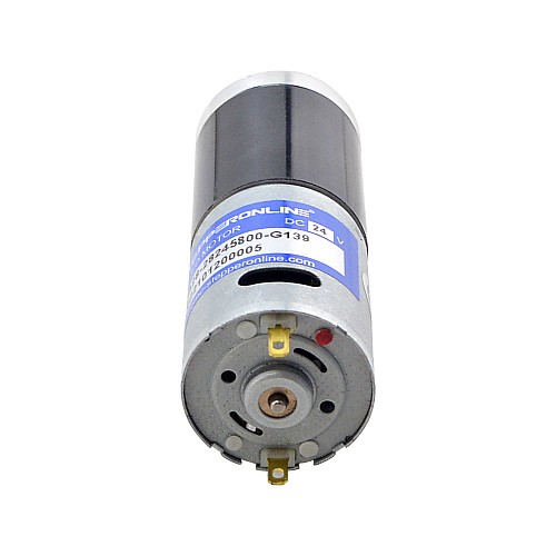 Szczotkowany silnik z przekładnią 24 V DC5.1Kg.cm/33RPM w/ 139:1 Przekładnia planetarna