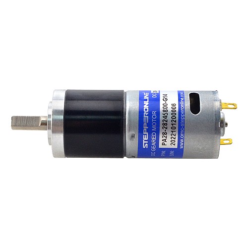 Szczotkowany silnik z przekładnią 24 V DC0.57Kg.cm/334RPM w/ 13.7:1 Przekładnia planetarna