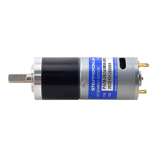 Szczotkowany silnik z przekładnią 24 V DC0.8Kg.cm/239RPM w/ 19.2:1 Przekładnia planetarna Szczotkowany silnik z przekładnią 24 V DC0.8Kg.cm/239RPM w/ 19.2:1 Przekładnia planetarna