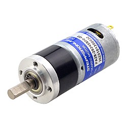Wyprzedaż w CN — Szczotkowany silnik z przekładnią 24V DC0.24Kg.cm/888RPM w/ 5.18:1 Przekładnia planetarna