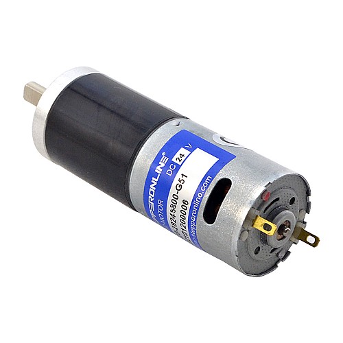 Szczotkowany silnik z przekładnią 24V DC1.8Kg.cm/90RPM w/ 51:1 Przekładnia planetarna