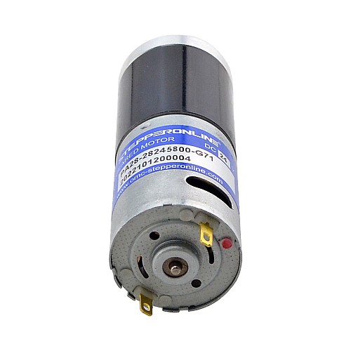 Szczotkowany silnik z przekładnią 24V DC2.6Kg.cm/65RPM w/ 71:1 Przekładnia planetarna