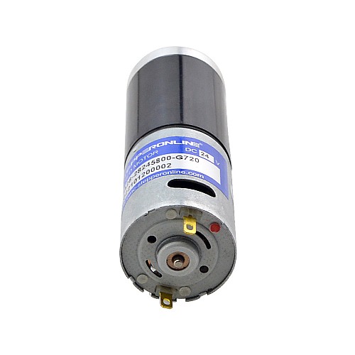 Szczotkowany silnik z przekładnią 24V DC22Kg.cm/6.4RPM w/ 720:1 Przekładnia planetarna Szczotkowany silnik z przekładnią 24V DC22Kg.cm/6.4RPM w/ 720:1 Przekładnia planetarna
