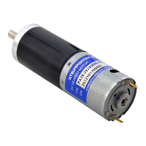 Szczotkowany silnik z przekładnią 24V DC22Kg.cm/6.4RPM w/ 720:1 Przekładnia planetarna Szczotkowany silnik z przekładnią 24V DC22Kg.cm/6.4RPM w/ 720:1 Przekładnia planetarna