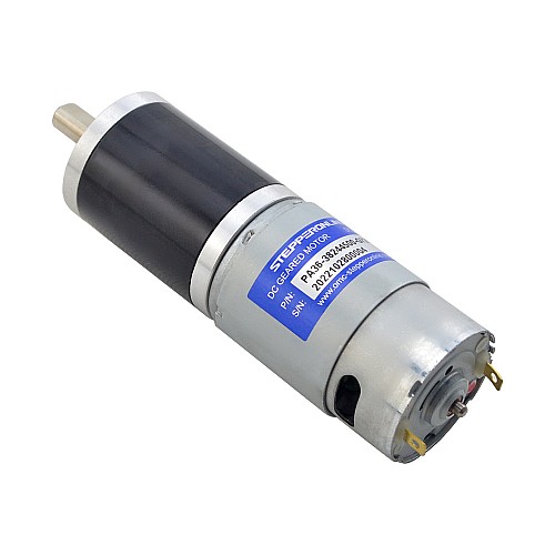 Szczotkowany silnik z przekładnią 24V DC30Kg.cm/4.6RPM w/ 720:1 Przekładnia planetarna