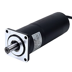 Szczotkowany silnik przekładniowy 24V DC 10Nm(1416,12oz.in) 50RPM z przekładnią planetarną 36:1 IP66 155°C [311°F]