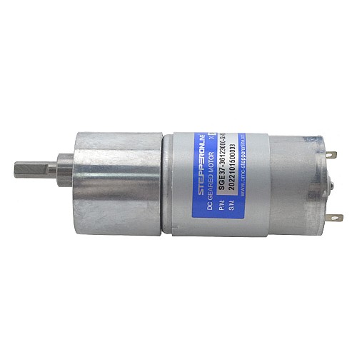 Szczotkowany silnik przekładniowy 12V DC 50kg.cm/4,2obr./min Przekładnia czołowa 540:1