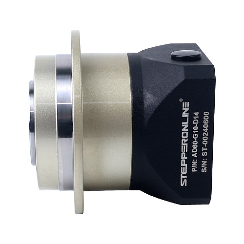 Seria AD 60mm 10:1 śrubowa przekładnia planetarna Luz 3arcmin dla serwomotorów IP65 - AD60-G10-D14 | StepperOnline Seria AD 60mm 10:1 śrubowa przekładnia planetarna Luz 3arcmin dla serwomotorów IP65 - AD60-G10-D14 | StepperOnline