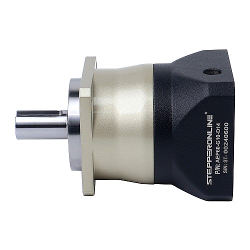 Seria AEP 60mm 10: 1 śrubowa przekładnia planetarna Luz 5arcmin dla serwomotorów IP65 - AEP60-G10-D14 | StepperOnline