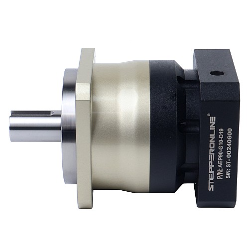 Seria AEP 90mm 10: 1 śrubowa przekładnia planetarna Luz 5arcmin dla serwomotorów IP65 - AEP90-G10-D19 | StepperOnline