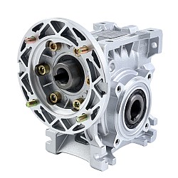 MRVR040 Przekładnia ślimakowa o przełożeniu 50:1 Φ14mm wał wejściowy z kołnierzem wejściowym silnika 71B14