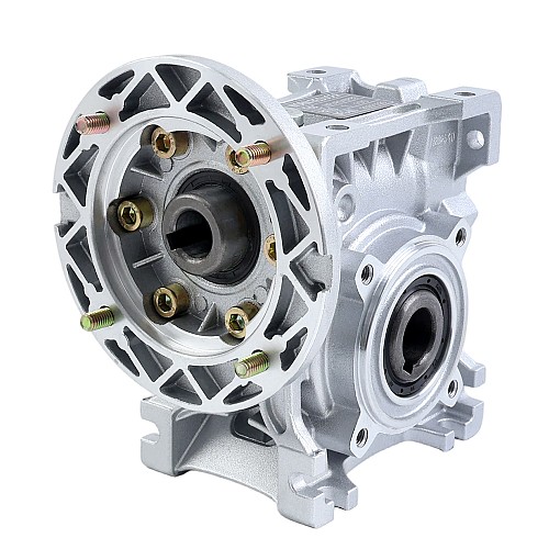 MRVR040 Przekładnia ślimakowa o przełożeniu 20:1 φ14mm wał wejściowy z kołnierzem wejściowym silnika 71B14