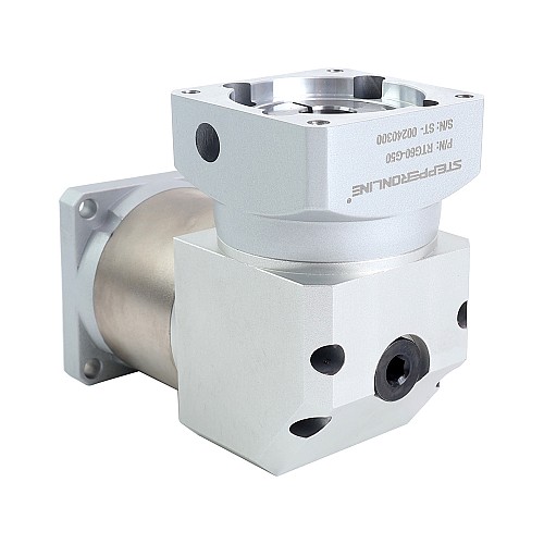 Seria RTG 60mm 50:1 kąt prosty Luz przekładni planetarnej 15arc-min dla serwomotorów - RTG60-G50 | StepperOnline Seria RTG 60mm 50:1 kąt prosty Luz przekładni planetarnej 15arc-min dla serwomotorów - RTG60-G50 | StepperOnline