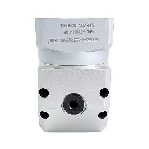 Seria RTG 60mm 50:1 kąt prosty Luz przekładni planetarnej 15arc-min dla serwomotorów - RTG60-G50 | StepperOnline Seria RTG 60mm 50:1 kąt prosty Luz przekładni planetarnej 15arc-min dla serwomotorów - RTG60-G50 | StepperOnline