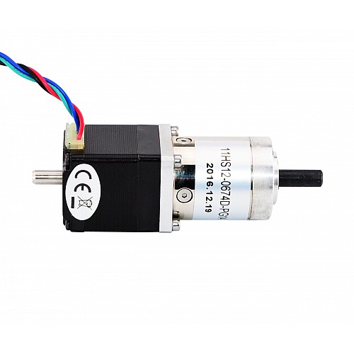 Nema 11 Stepper L=31mm z tylnym wałem i przekładnią planetarną 14:1 Nema 11 Stepper L=31mm z tylnym wałem i przekładnią planetarną 14:1