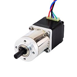 Nema 11 Stepper L=31mm z tylnym wałem i przekładnią planetarną 14:1