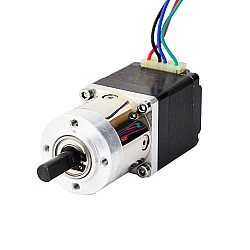 Nema 11 Stepper L=31mm z tylnym wałem i przełożeniem 5:1 Przekładnia planetarna