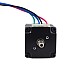 Nema 11 Stepper L=31mm z tylnym wałem i otworem na śrubę Przełożenie przekładni 100:1