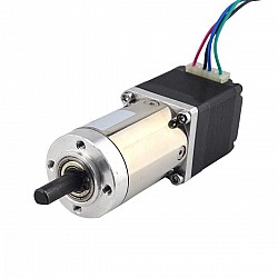Nema 11 Stepper L=31mm z tylnym wałem i otworem na śrubę Przełożenie przekładni 100:1