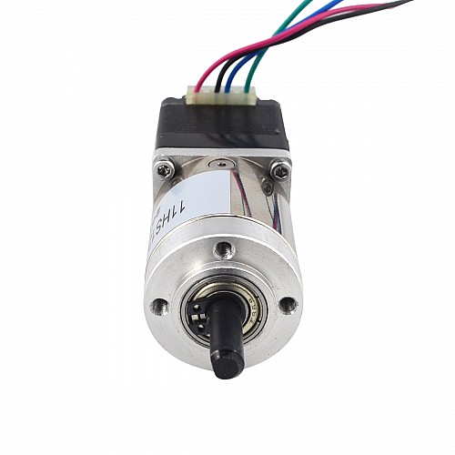 Nema 11 Stepper L=31mm z tylnym wałem i otworem na śrubę Przełożenie 27:1