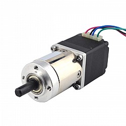 Nema 11 Stepper L=31mm z tylnym wałem i otworem na śrubę Przełożenie 27:1