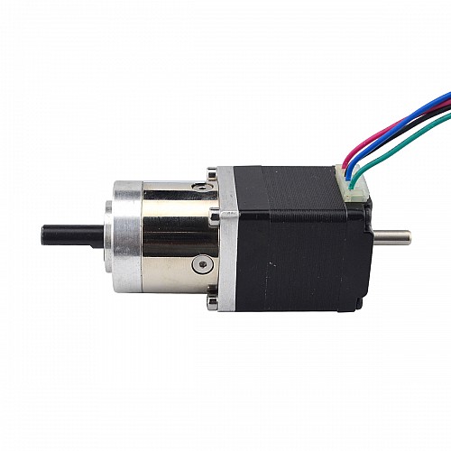 Nema 11 Stepper L=31mm z tylnym wałem i otworem na śrubę Przełożenie 5:1 Nema 11 Stepper L=31mm z tylnym wałem i otworem na śrubę Przełożenie 5:1