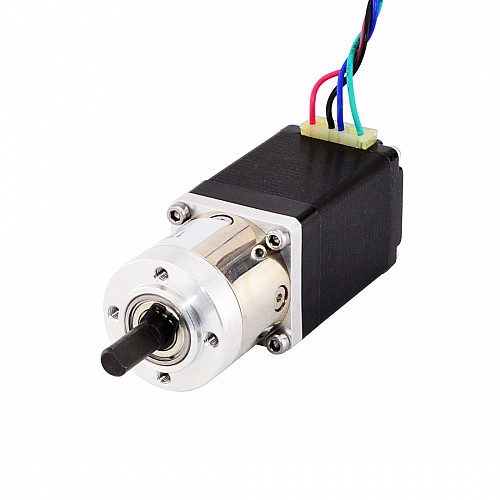 Silnik krokowy Nema 11 Dwubiegunowy L=45mm z przełożeniem przekładni planetarnej 5:1 Silnik krokowy Nema 11 Dwubiegunowy L=45mm z przełożeniem przekładni planetarnej 5:1