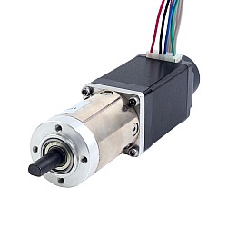 Nema 11 z zamkniętą pętlą z przekładnią krokową L=51mm Przełożenie przekładni 100:1 Enkoder 300PPR