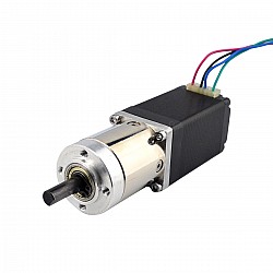 Nema 11 Stepper L=51mm z tylnym wałem i otworem na śrubę i przełożeniem 14:1