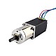 Nema 11 Stepper L=51mm z tylnym wałem i otworem na śrubę i przełożeniem 14:1 Nema 11 Stepper L=51mm z tylnym wałem i otworem na śrubę i przełożeniem 14:1