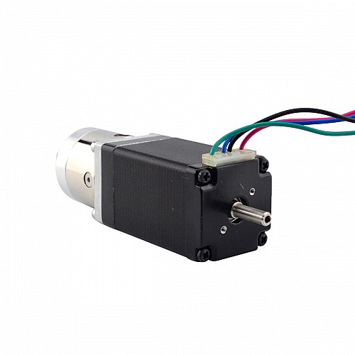 Nema 11 Stepper L=51mm z tylnym wałem i otworem na śrubę i przełożeniem 5:1
