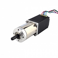 Nema 11 Stepper L=51mm z tylnym wałem i otworem na śrubę i przełożeniem 51:1