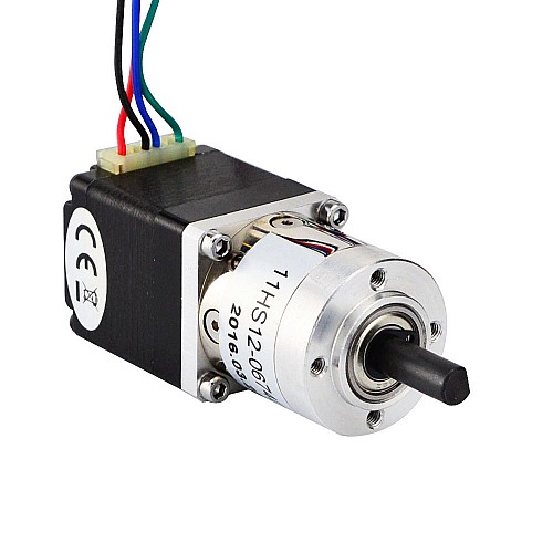 Nema 11 Stepper L=31mm z tylnym wałem i przełożeniem 5:1 Przekładnia planetarna