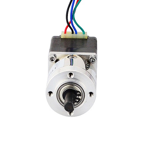 Nema 11 Stepper L=31mm z tylnym wałem i przełożeniem 5:1 Przekładnia planetarna