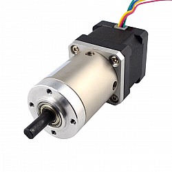 Nema 14 Stepper L=34mm z tylnym wałem i otworem na śrubę i przełożeniem 51:1