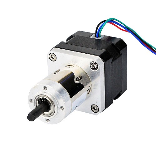 Nema 17 Stepper Bipolar L=33mm z przełożeniem 27:1 Mała przekładnia planetarna Nema 17 Stepper Bipolar L=33mm z przełożeniem 27:1 Mała przekładnia planetarna