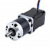 Silnik krokowy Nema 17 bipolarny L=60mm z przekładnią planetarną serii MG przełożeni 100:1