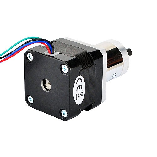 Nema 17 Stepper Bipolar L=33mm z przełożeniem 27:1 Mała przekładnia planetarna Nema 17 Stepper Bipolar L=33mm z przełożeniem 27:1 Mała przekładnia planetarna