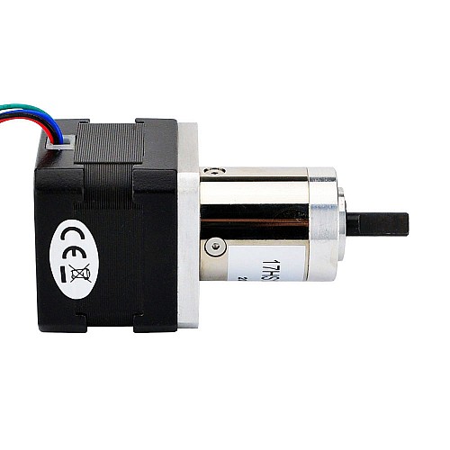 Nema 17 Stepper Bipolar L=33mm z przełożeniem 27:1 Mała przekładnia planetarna Nema 17 Stepper Bipolar L=33mm z przełożeniem 27:1 Mała przekładnia planetarna