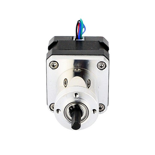 Nema 17 Stepper Bipolar L=33mm z przełożeniem 27:1 Mała przekładnia planetarna Nema 17 Stepper Bipolar L=33mm z przełożeniem 27:1 Mała przekładnia planetarna