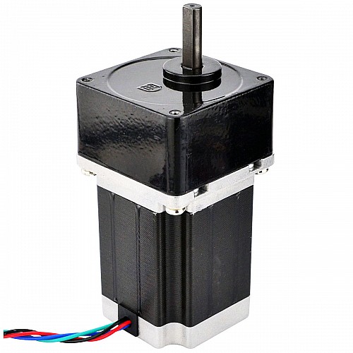 Silnik krokowy Nema 23 bipolarny L=76mm z przełożeniem 10:1 Spur Gearbox Silnik krokowy Nema 23 bipolarny L=76mm z przełożeniem 10:1 Spur Gearbox