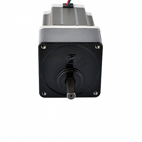 Silnik krokowy Nema 23 bipolarny L=76mm z przełożeniem 10:1 Spur Gearbox Silnik krokowy Nema 23 bipolarny L=76mm z przełożeniem 10:1 Spur Gearbox