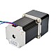 Silnik krokowy Nema 23 bipolarny L=76mm z przełożeniem 20:1 Spur Gearbox