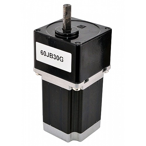 Silnik krokowy Nema 23 bipolarny L=76mm z przełożeniem 30:1 Spur Gearbox