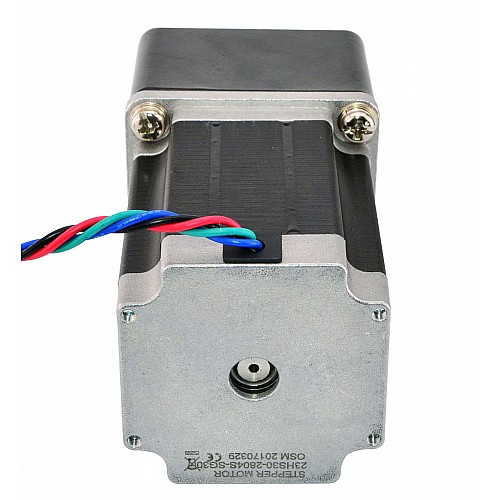Silnik krokowy Nema 23 bipolarny L=76mm z przełożeniem 30:1 Spur Gearbox