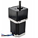 Silnik krokowy Nema 23 bipolarny L=76mm z przełożeniem 30:1 Spur Gearbox
