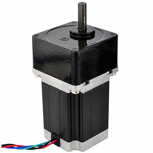 Silnik krokowy Nema 23 bipolarny L=76mm z przełożeniem 5:1 Spur Gearbox