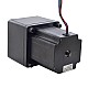 Nema 34 Stepper Bipolar L=97mm z tylnym wałem i przełożeniem 13:1 Spur Gearbox Nema 34 Stepper Bipolar L=97mm z tylnym wałem i przełożeniem 13:1 Spur Gearbox